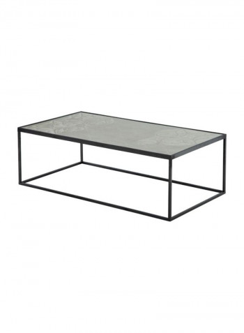 Sara Coffee Table Grey/Black 130x70x42cm