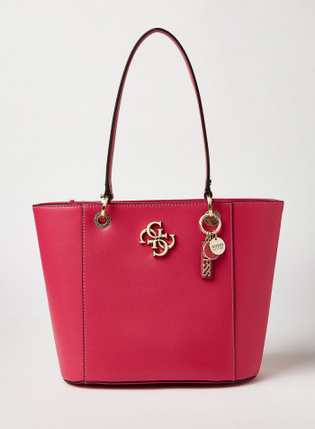 Noelle Small Elite Tote Bag Fuchsia
