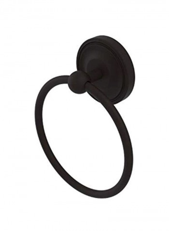 Regal Collection Towel Ring Black 6inch