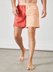Colourblock Crocodile Print Swim Shorts Multicolour