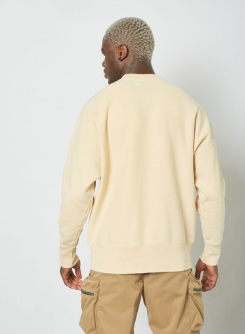 Crewneck Sweatshirt Beige
