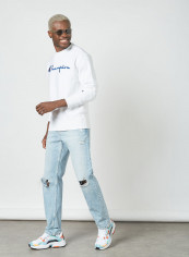 Front Logo Sweatshirt White reviews Front Logo Sweatshirt White