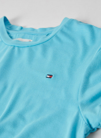 Teen Logo Tape Dress Bluefish