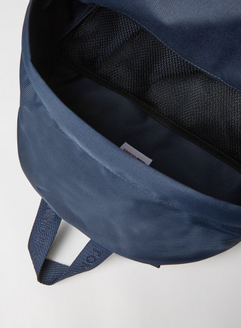 Campus Logo Graphic Backpack Navy