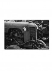 Case 2 Canvas Wall Art Grey 16 x 24inch
