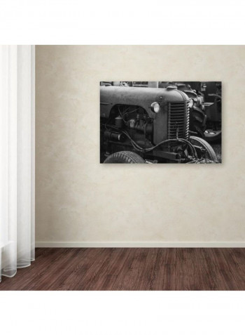 Case 2 Canvas Wall Art Grey 16 x 24inch