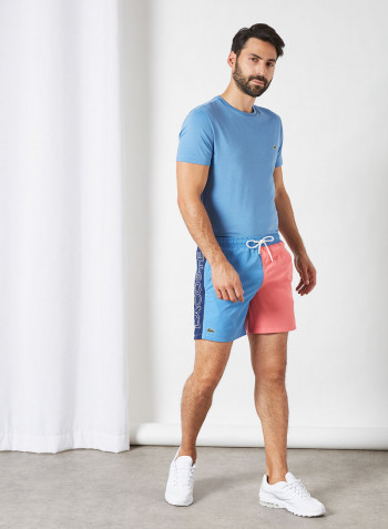 Colourblock Logo Swim Shorts Turquin Blue/Scille-Amary