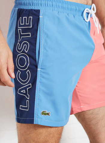 Colourblock Logo Swim Shorts Turquin Blue/Scille-Amary