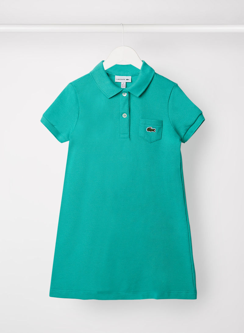 Kids/Teen Polo Dress Green