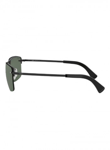 Men's Classic Square Sunglasses - Lens Size: 61 mm