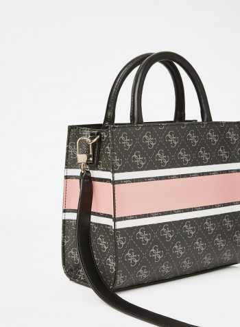 Monique Mini Tote Coal/Blush