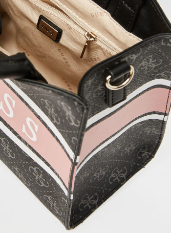 Monique Mini Tote Coal/Blush