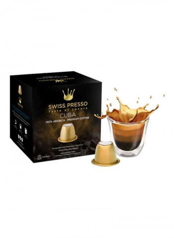 Nespresso Compatible Coffee Machine Black With 50 Coffee Capsules 0.7 l 1255 W SCMF001 Black