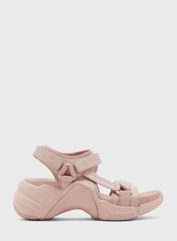 Anti-Skid Neo Block Sandals Pink