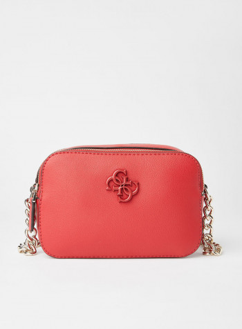 Noelle Crossbody Camera Bag Red