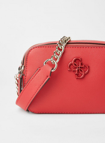 Noelle Crossbody Camera Bag Red