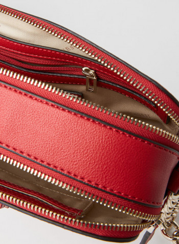 Noelle Crossbody Camera Bag Red