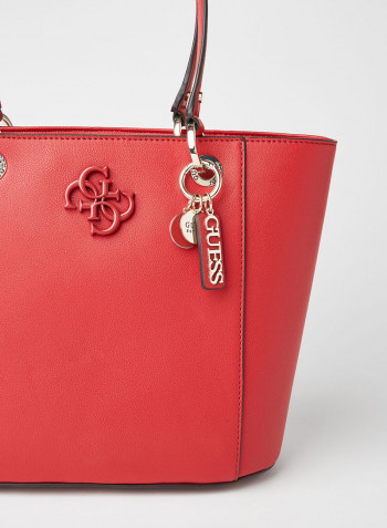 Noelle Small Elite Tote Red