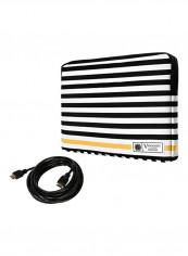 Protective Sleeve Case For Dell Chromebook Inspiron Latitude 11 Inch/12 Inch Black/White/Gold