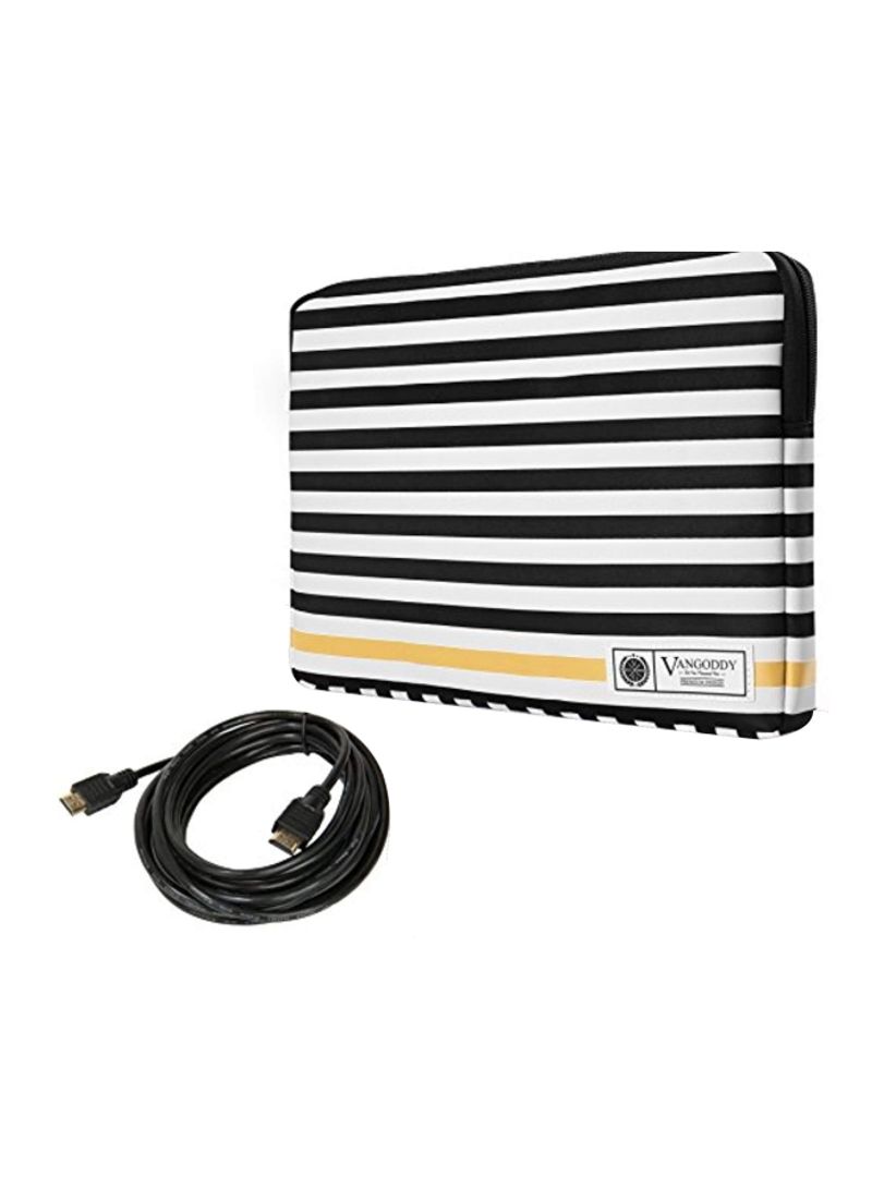 Protective Sleeve Case For HP Chromebook Stream Elitebook x360 Pavilion Spectre 11/12 inch Laptop Black/White/Gold