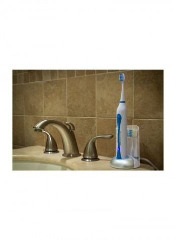 11-Piece Rechargeable Sonic Toothbrush With Replacement Heads Multicolour