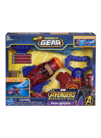 AVN Assembler Gear Spiderman Blaster With Dart 8.3 x 35.6cm