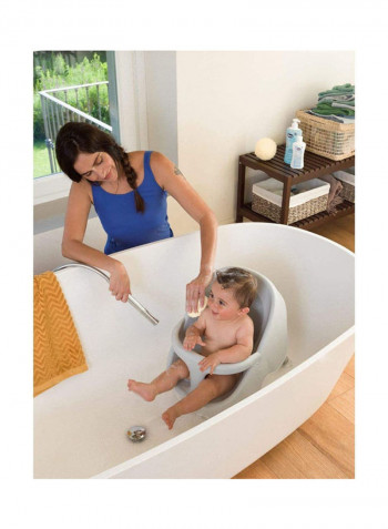 Bubble Nest 0M - 12M Baby Bath Tub, Cool Grey