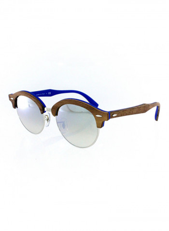 Men's Round Sunglasses - Lens Size: 51 mm