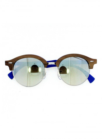 Men's Round Sunglasses - Lens Size: 51 mm