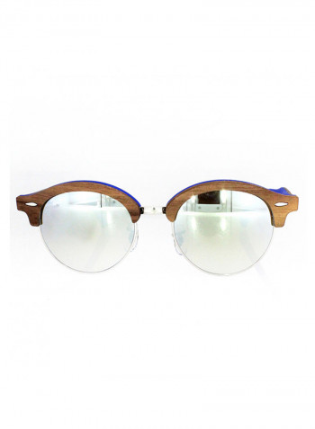 Men's Round Sunglasses - Lens Size: 51 mm