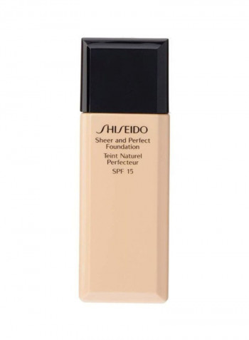 Sheer And Perfect Foundation SPF15 B20 Natural Light Beige