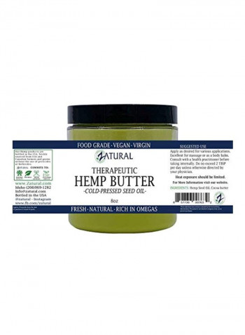 Therapeutic Hemp Butter 8ounce