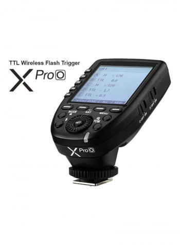 Wireless Flash Trigger Transmitter 12.2x6.2x12.2centimeter Black