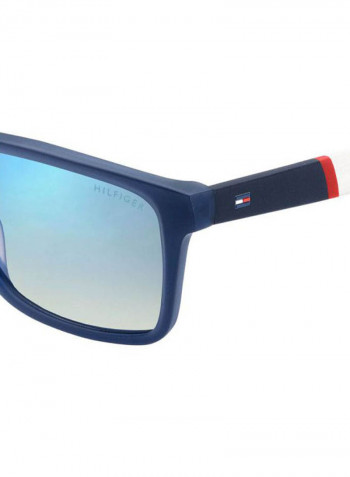 Men's Rectangular Sunglasses - Lens Size: 56 mm