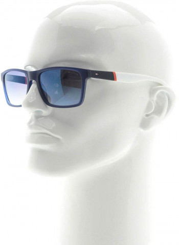 Men's Rectangular Sunglasses - Lens Size: 56 mm