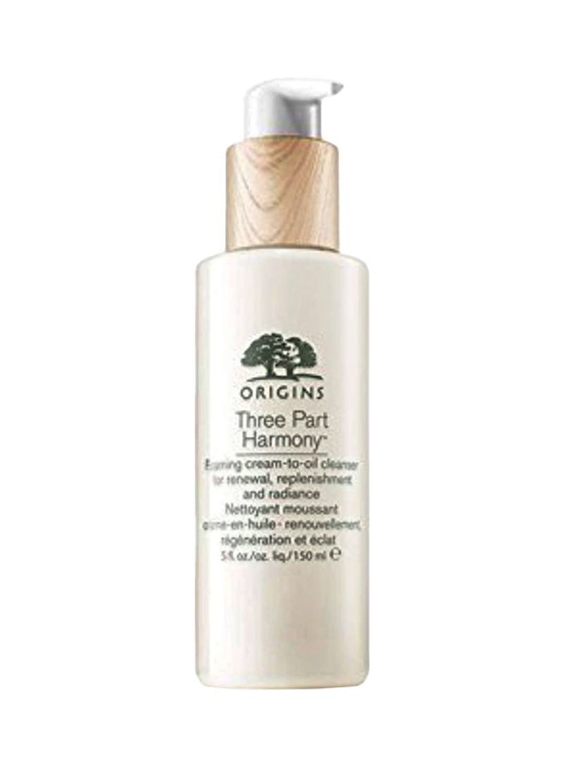 Harmony Foaming Cream-To-Oil Cleanser 5ounce