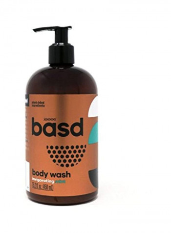 3-Piece Organic Body Lotion, Body Wash And Scrub Set 450ml