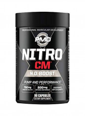 Nitro CM NO Boost Pump And Performance Dietary Supplement 500mg - 90 Capsules
