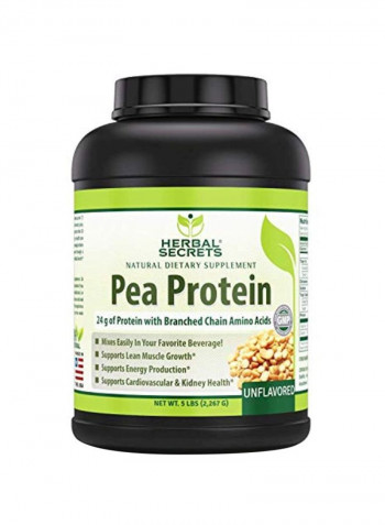 Pea Protein Powder Natural Dietary Supplement
