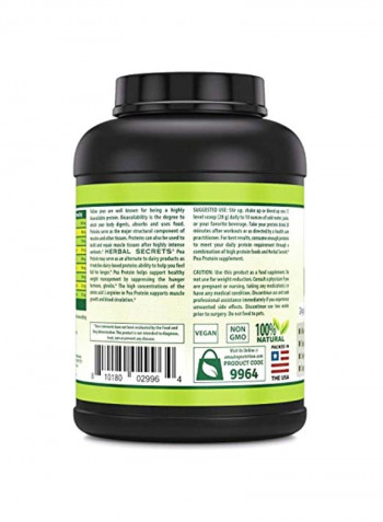 Pea Protein Powder Natural Dietary Supplement