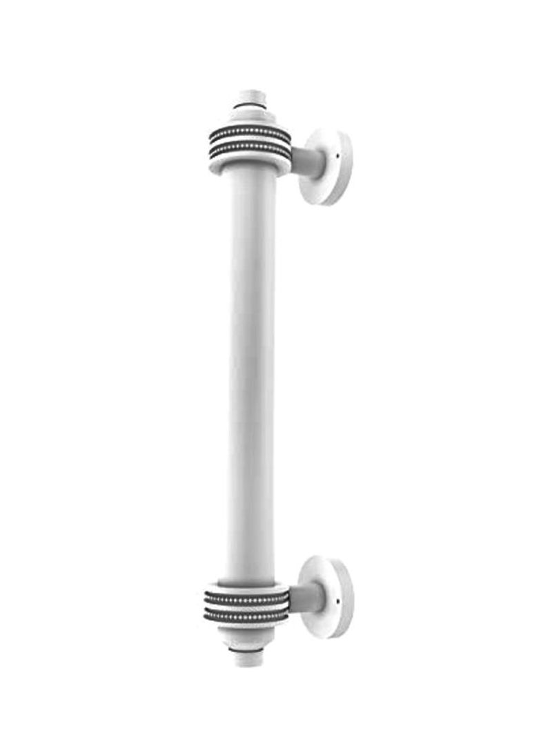 Twisted Accents Cabinet Door Pull White 8inch