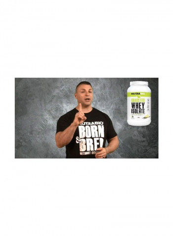 Whey Isolate Protein Supplement - Vanilla
