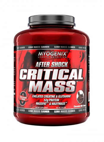 Aftershock Critical Mass Dietary Supplement - Chocolate Milk Shake