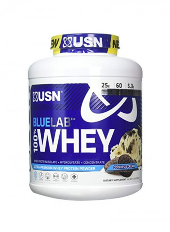 Bluelab 100 Percent Whey Protein Powder - Cookies And Cream