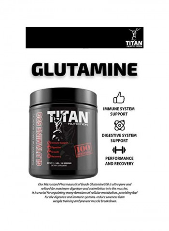 Glutamine 500 Supplement