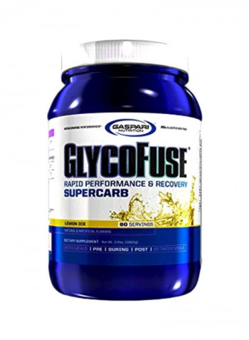 Glycofuse Lemon Ice Calorie Counter