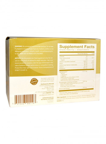 22-Piece UltraMAX Gold Effervescent Powder - Valencia Orange