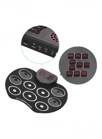 Portable Electronic Drum Set