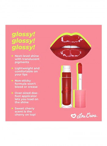 Wet Lip Gloss Cherry Red