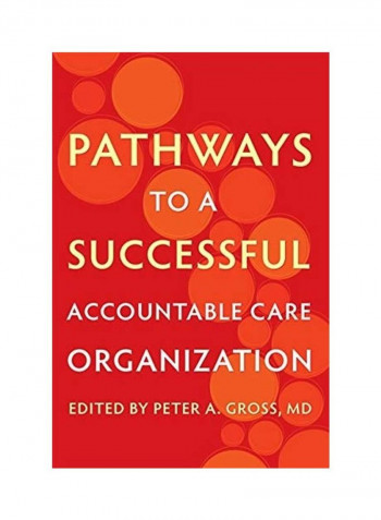 Pathways To A Successful Accountable Care Organization Paperback English by Peter A. Gross